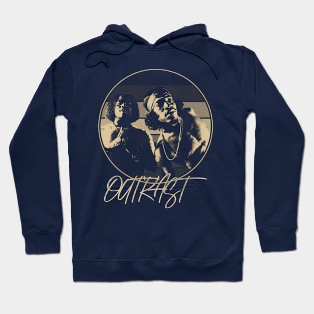 Outkast Vintage Look #10 Hoodie by NYINDIRPROJEK